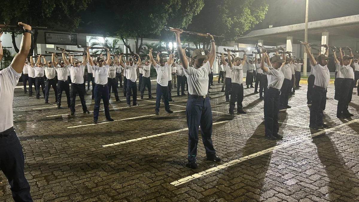 Os alunos, durante a atividade