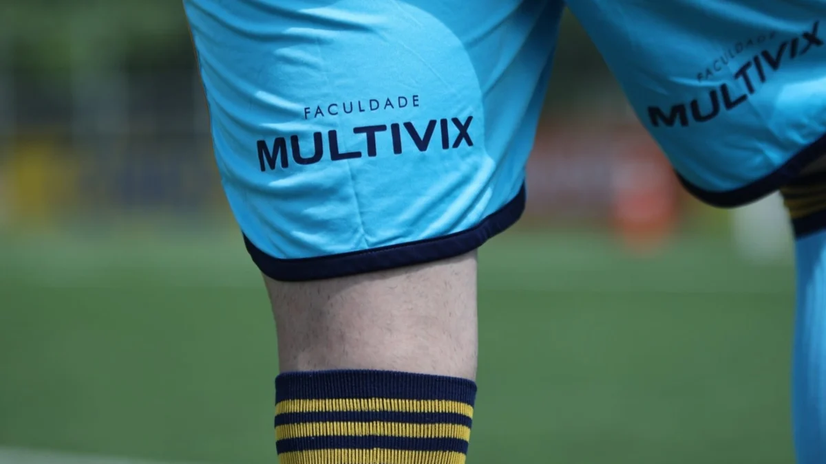 A Multivix, instituição do ramo da educação de ensino superior, é a nova patrocinadora do clube celeste