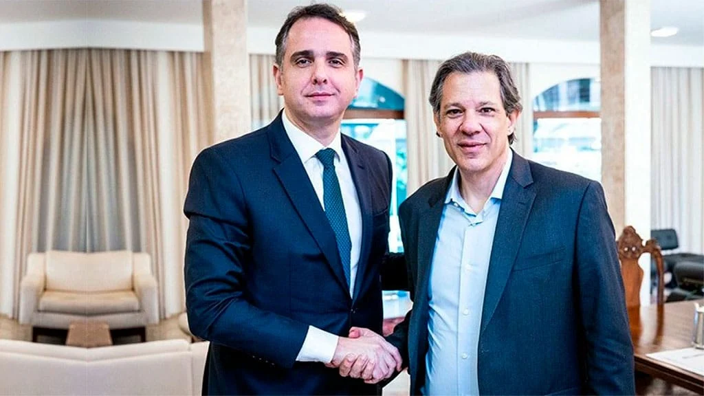 Receita refez estimativa de perdas com desoneração da folha 1 Fernando Haddad levará o novo número ao presidente do Senado, Rodrigo Pacheco (PSD-MG), com quem se reúne na noite desta segunda-feira (15)