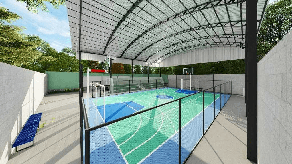 Escola Municipal Vereador José Contin Sobrinho vai ganhar Quadra Poliesportiva 1 image 143