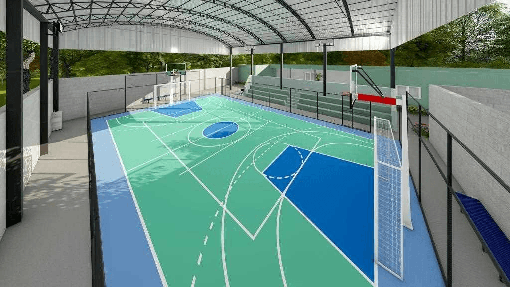 Escola Municipal Vereador José Contin Sobrinho vai ganhar Quadra Poliesportiva 3 image 145
