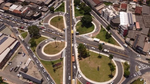 Novo Viaduto no trevo de Fabriciano é entregue à população e trânsito de veículos já está liberado