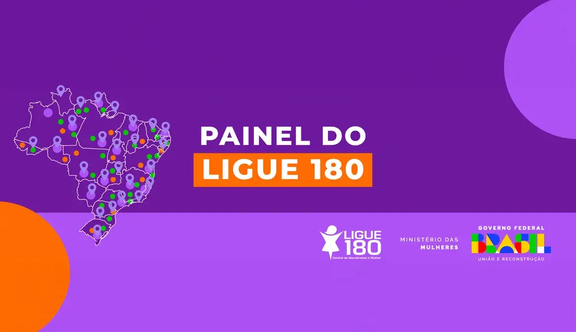 A dois dias do início do Carnaval, o Ministério das Mulheres lançou, nesta quinta-feira (8), o Painel Ligue 180, no site da pasta