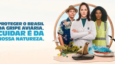 Campanha do Governo Federal reforça ações e orienta população no combate à gripe aviária 1 Campanha do Governo Federal reforça ações e orienta população no combate à gripe aviária