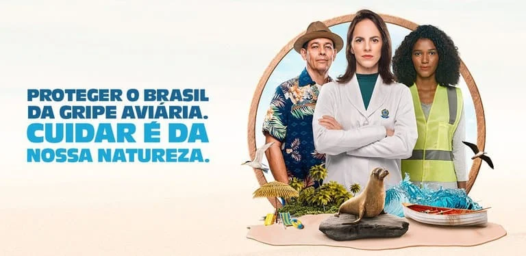 A veiculação da campanha começou no último sábado (10) e tem duração prevista de dois meses