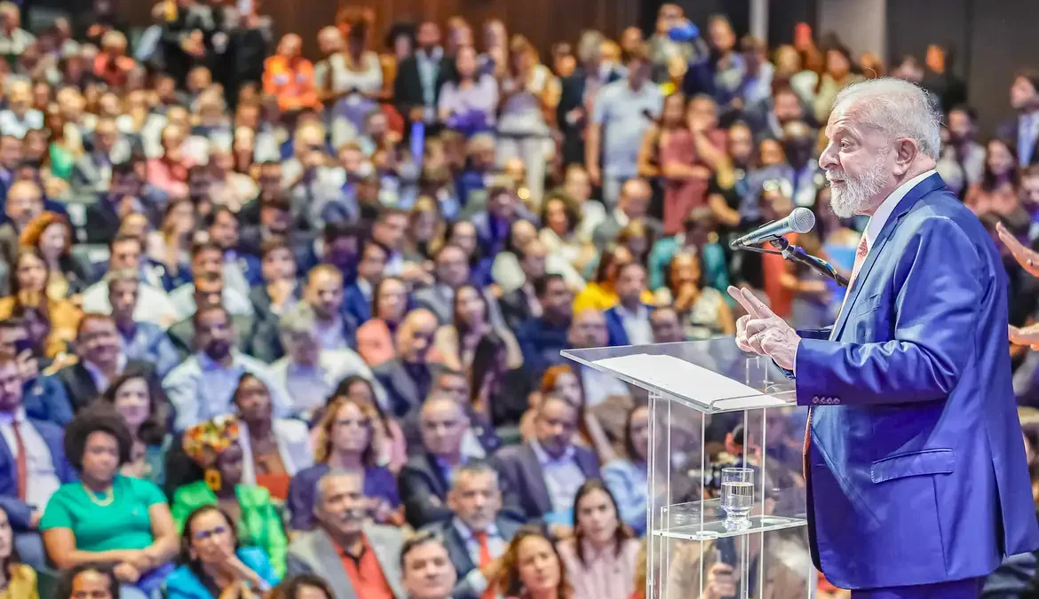 O presidente Luiz Inácio Lula da Silva apresentou, nesta quinta-feira (8), um balanço das ações do governo federal em Minas Gerais