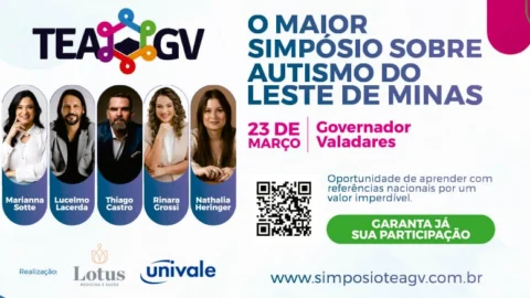 Simpósio TEA-GV: evento inédito em GV reunirá especialistas renomados para discutir o Autismo