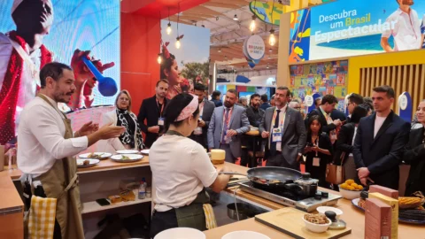 Cozinha Mineira conquista o presidente de Portugal e o público no primeiro dia da Bolsa de Turismo de Lisboa