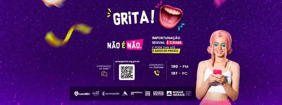 O Governo de Minas está atuando em várias frentes para fazer o Carnaval mais seguro do país e, a partir desta quarta-feira (7/2)