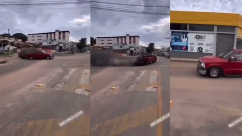 Polícia Militar apreende caminhonete que fazia manobras perigosas em via pública 1 Polícia Militar apreende caminhonete que fazia manobras perigosas em via pública