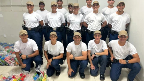 Polícia Militar realiza ação social e educacional em Chonim de Baixo