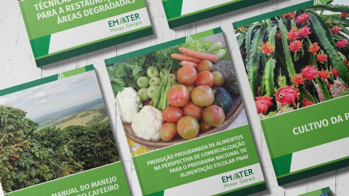 Emater publica quatro novas cartilhas para consulta gratuita em sua Livraria Virtual 1 A Empresa de Assistência Técnica e Extensão Rural de Minas Gerais (Emater-MG) publicou quatro novas cartilhas em sua Livraria Virtual