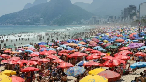 Rio chega próximo ao patamar de visitantes estrangeiros pré-pandemia 1 Rio chega próximo ao patamar de visitantes estrangeiros pré-pandemia