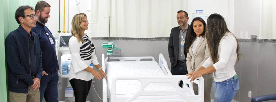 Hospital Regional João Penido, em Juiz de Fora, entrega UTI Pediátrica revitalizada 1 A Unidade de Terapia Intensiva Pediátrica do Hospital Regional João Penido possui dez leitos para atendimento à macrorregião Sudeste