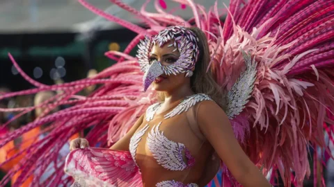 Escolas de samba de São Paulo desfilam no Anhembi 5 Escolas de samba de São Paulo desfilam no Anhembi