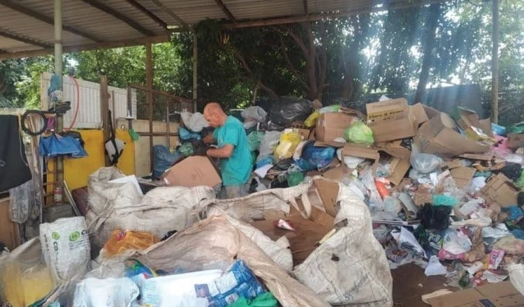 Associação como a Arca fazem a destinação correta de materiais reciclados (Arquivo Pessoal/Reprodução)
