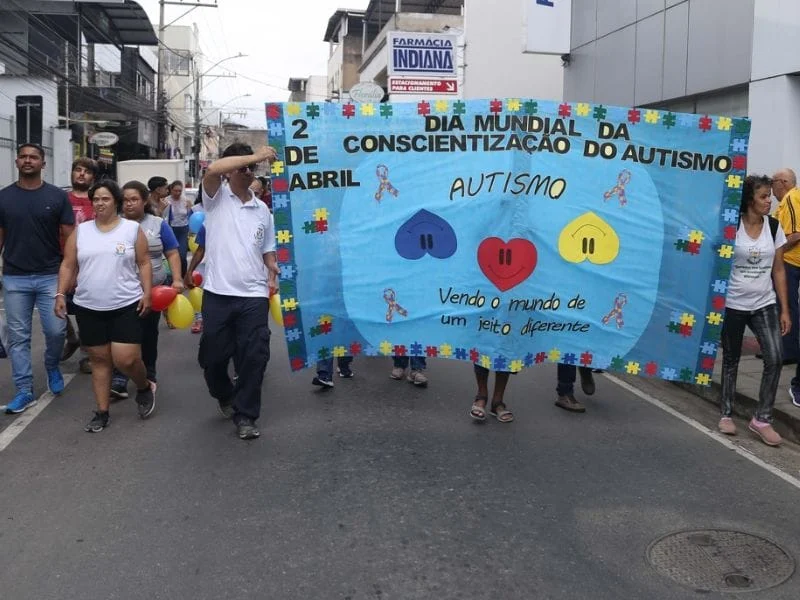 Fabriciano realiza caminhada de conscientização sobre o autismo 1 Fabriciano realiza caminhada de conscientização sobre o autismo
