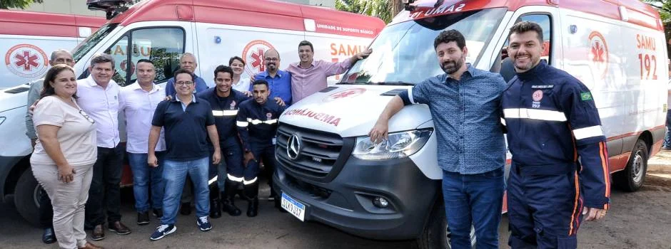Vice-governador acompanha implementação do Samu Regional Sete Lagoas 1 O vice-governador Professor Mateus participou, no domingo (24/3), na região Central, de evento que marca a expansão do Samu Municipal