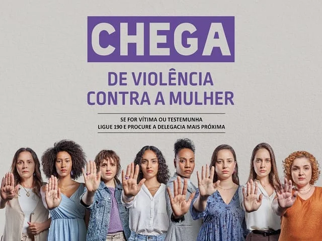 Campanha busca mostrar que a violência contra a mulher ocorre nos mais diversos perfis e classes sociais