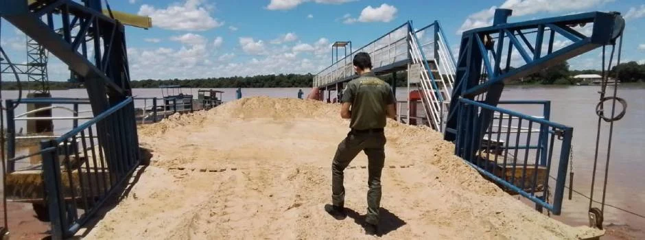 Governo realiza fiscalização minerária no Noroeste do estado 1 O Governo de Minas, por meio da Secretaria de Estado de Meio Ambiente e Desenvolvimento Sustentável (Semad), realizou a Operação