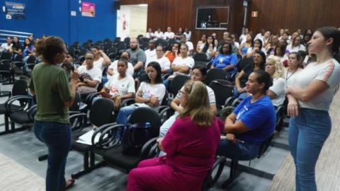 Secretaria de Saúde de Timóteo reforça papel de ACS na luta contra a tuberculose 1 Secretaria de Saúde de Timóteo reforça papel de ACS na luta contra a tuberculose