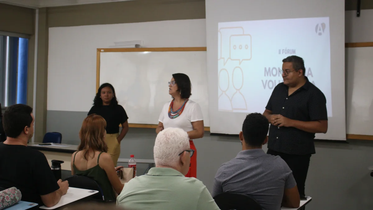 O 2º Fórum de Monitoria, organizado quinta-feira (7) no Auditório A da instituição, reuniu alunos e docentes que participam do programa