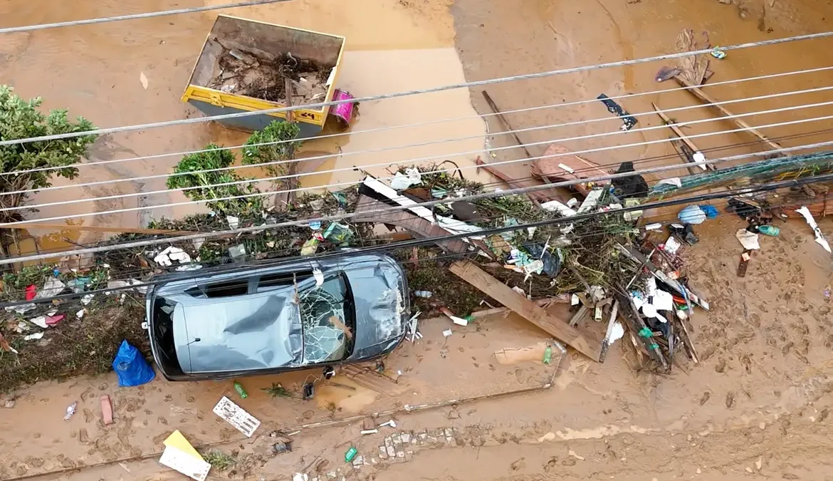 A Cepdec do Espírito Santo confirmou mais uma morte em decorrência das chuvas no estado