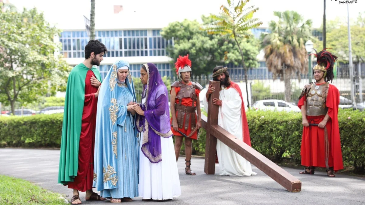 A encenação “Paixão em Cena”, que revisitará a Via Sacra de Jesus, acontece pela primeira vez no Circuito Liberdade