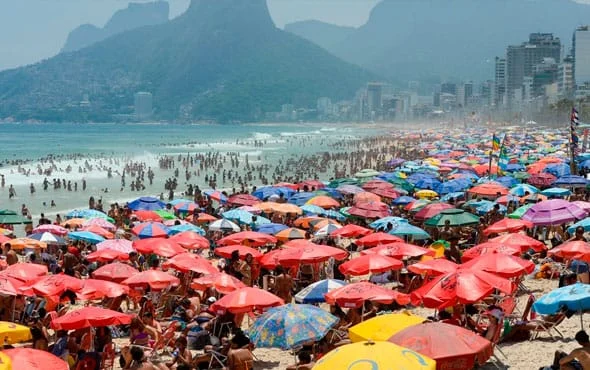 Pelo segundo dia seguido Rio bate recorde de sensação térmica 1 O município do Rio bateu novo recorde de sensação térmica