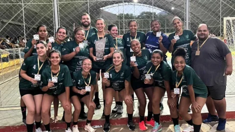 Equipe Saltimbancos Handebol participa do 4º Handfest Miraí