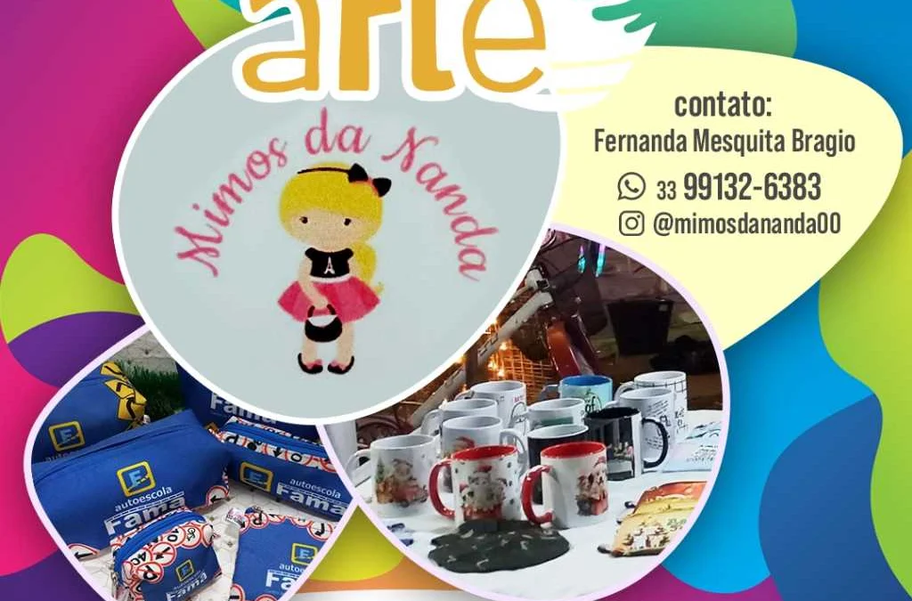 O projeto Gente Que Faz Arte, a partir desta segunda-feira (1) começa a mostra da produção de Fernanda Mesquita Bragio