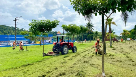 Grande ação de limpeza está acontecendo em trecho urbano da BR-381 em Ipatinga 2 Grande ação de limpeza está acontecendo em trecho urbano da BR-381 em Ipatinga