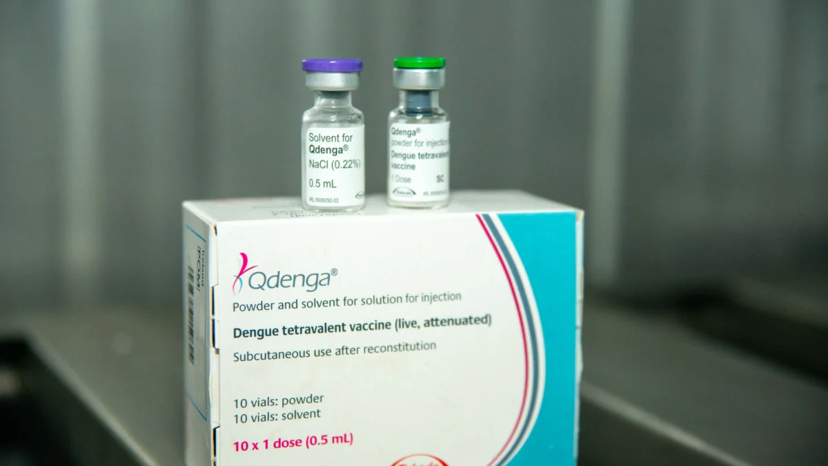A SES-MG recebeu, nesta quinta (4/4), nova remessa com 37.924 doses da vacina contra a dengue