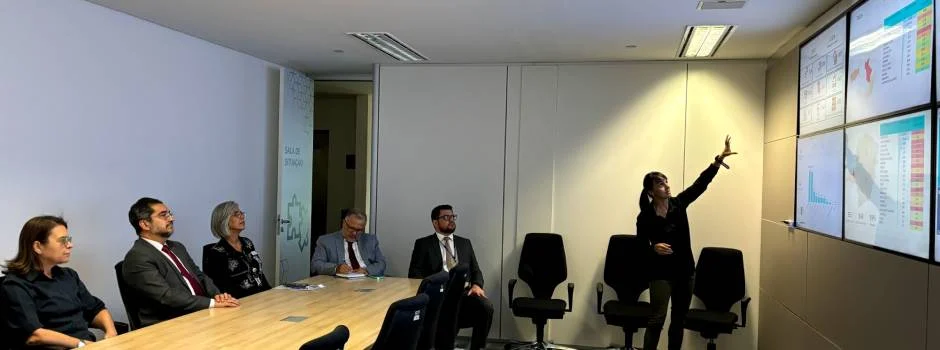 A OGE MG apresentou alguns de seus projetos ao conselheiro-ouvidor do Tribunal de Contas do Estado de Minas (TCE-MG), nesta segunda-feira