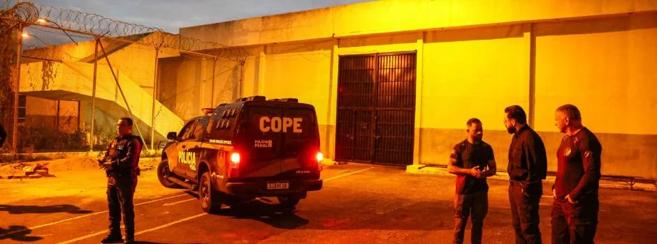 Polícia Penal de Minas fiscaliza detentos ligados ao crime organizado em penitenciária de Muriaé 1 A Sejusp comandou uma operação especial contra o crime organizado em uma penitenciária de Muriaé, na Zona da Mata, nesta segunda-feira