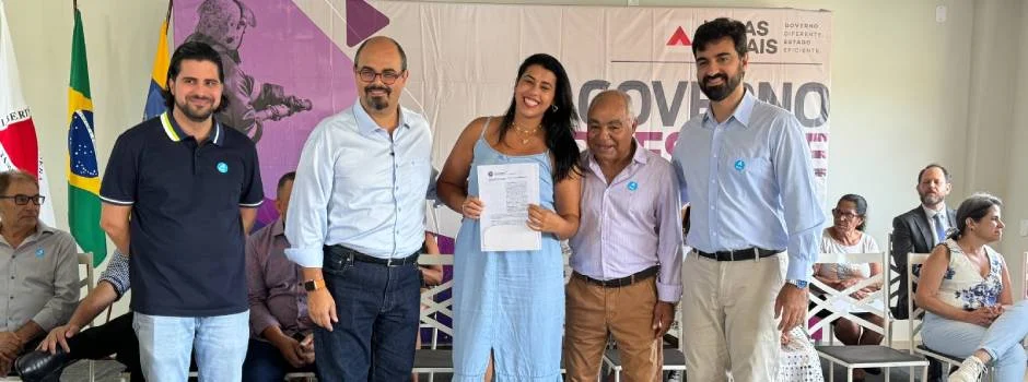 Além disso, o vice-governador destacou a importância dessa regularização para o futuro da família e da cidade em que ela reside