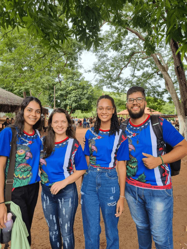 Alunos de Psicologia da UNIVALE participam da festa indígena Pataxó 6 image 228