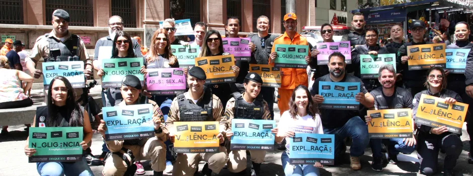 Forças de Segurança de Minas promovem ação educativa de combate à violência contra crianças e adolescentes em BH 3 Forças de Segurança de Minas promovem ação educativa de combate à violência contra crianças e adolescentes em BH