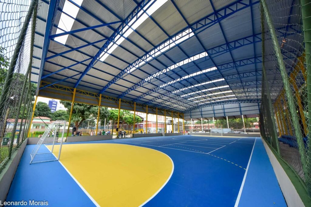 Praça de Esportes ganha mais uma Quadra Poliesportiva Coberta 2 17349896773543938934866934916318