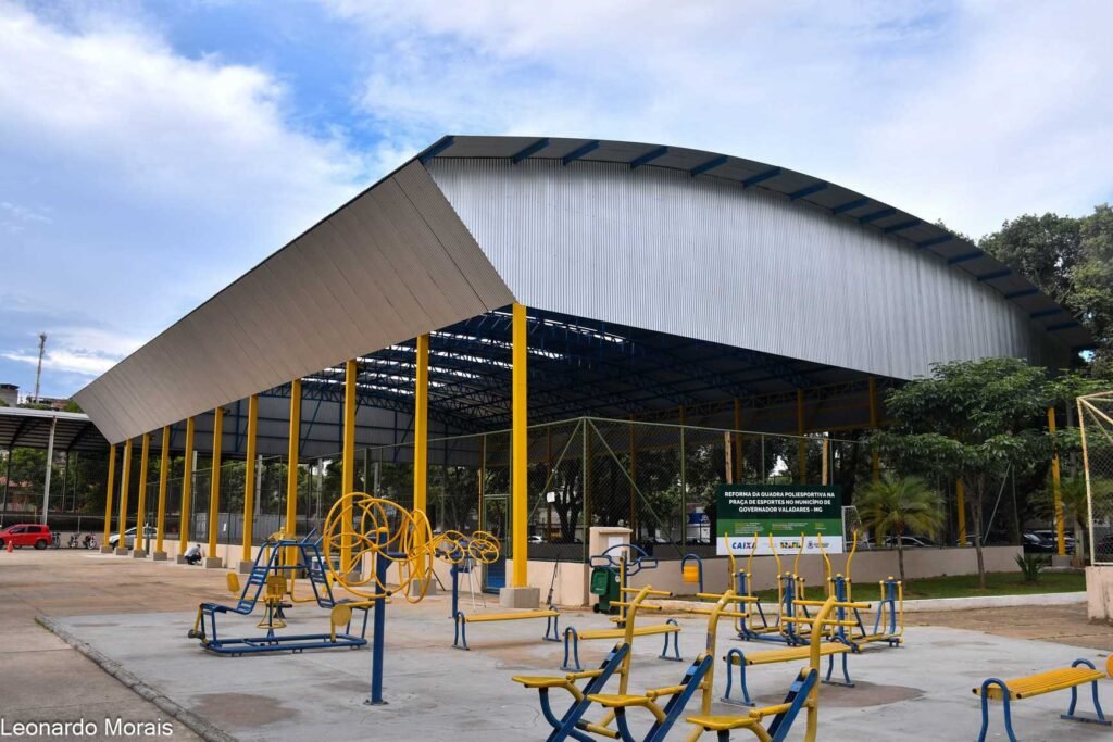 Praça de Esportes ganha mais uma Quadra Poliesportiva Coberta 3 17349896869102728189571525696810