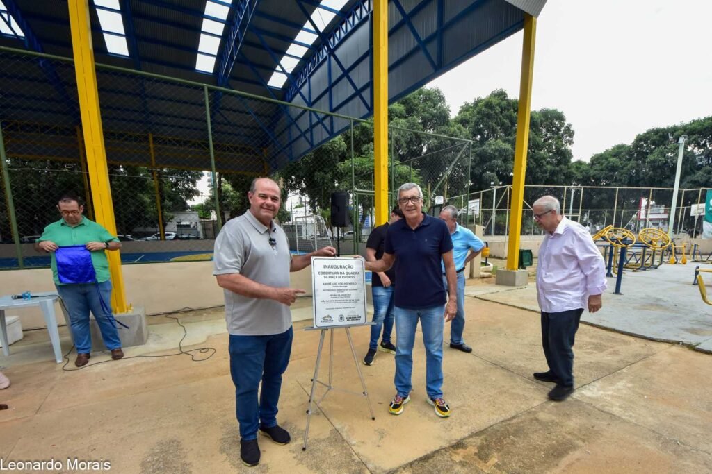 Praça de Esportes ganha mais uma Quadra Poliesportiva Coberta 11 17349897968574877591081202456581