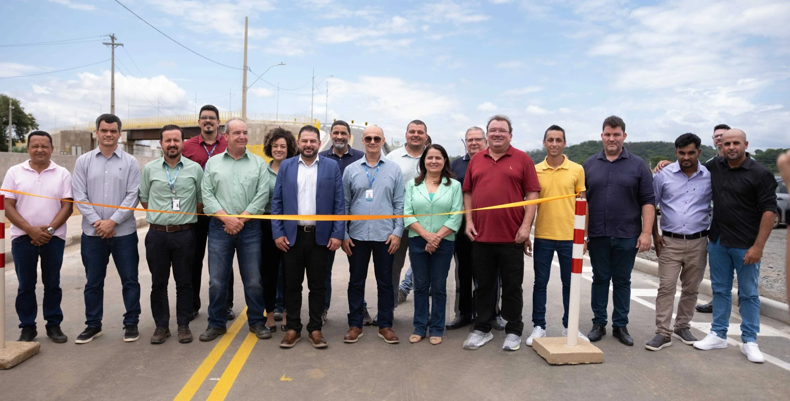 Inauguração do viaduto de acesso ao aeroporto marca mais um avanço para a mobilidade na região