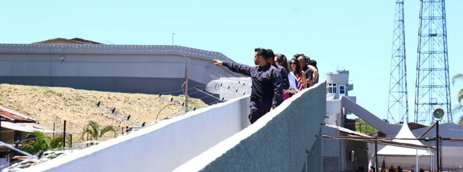 Governo conclui reforma de muralhas e guaritas do maior complexo penitenciário de Minas 1 Governo conclui reforma de muralhas e guaritas do maior complexo penitenciário de Minas