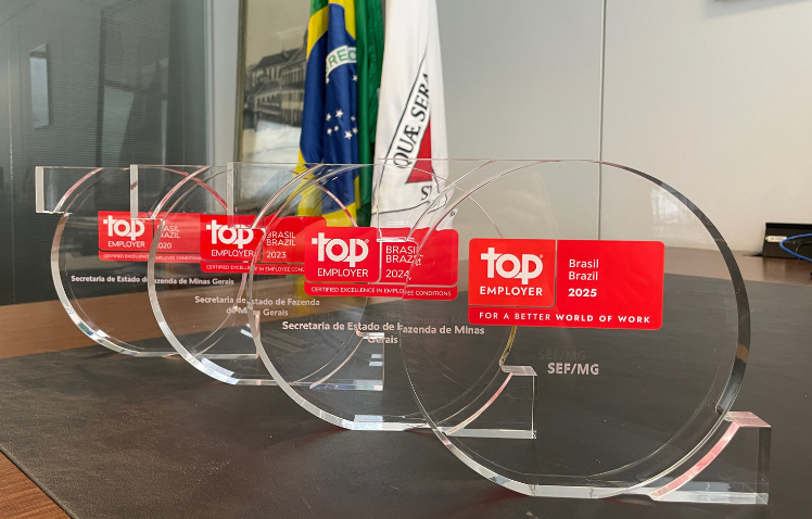 Secretaria de Fazenda recebe selo internacional por boas práticas de recursos humanos 1 O reconhecimento, concedido pelo Top Employers Institute, destaca as práticas de excelência da secretaria em áreas como desenvolvimento
