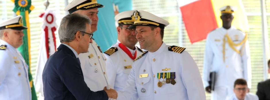 Governador participa da posse do novo comandante da Marinha em Minas Gerais 3 Governador participa da posse do novo comandante da Marinha em Minas Gerais