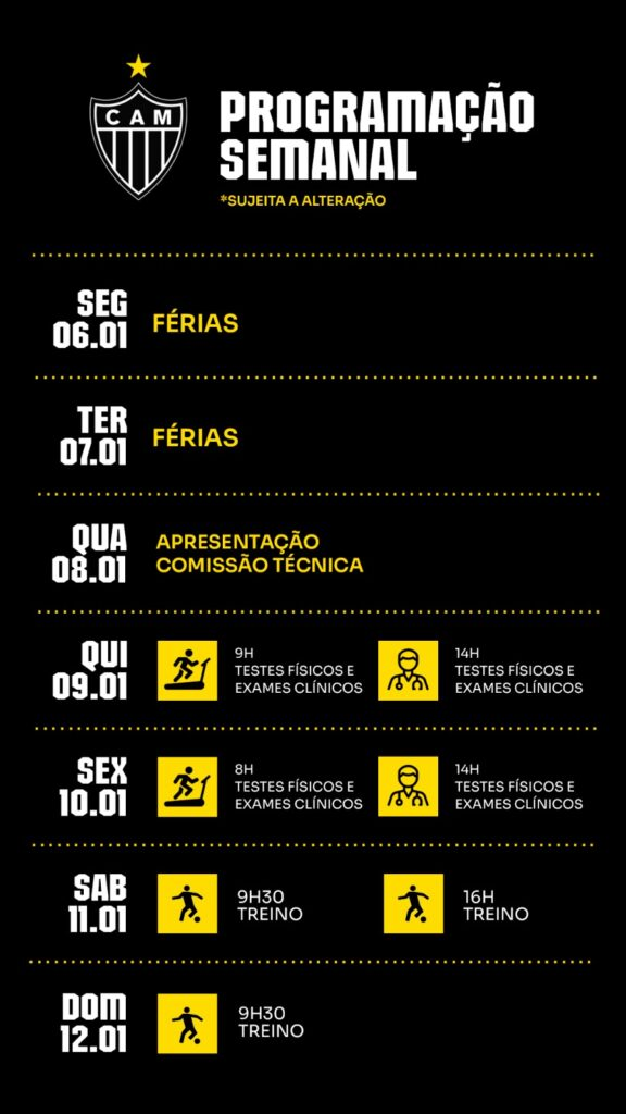 Começa a pré-temporada do Galo em 2025! 1 image 88