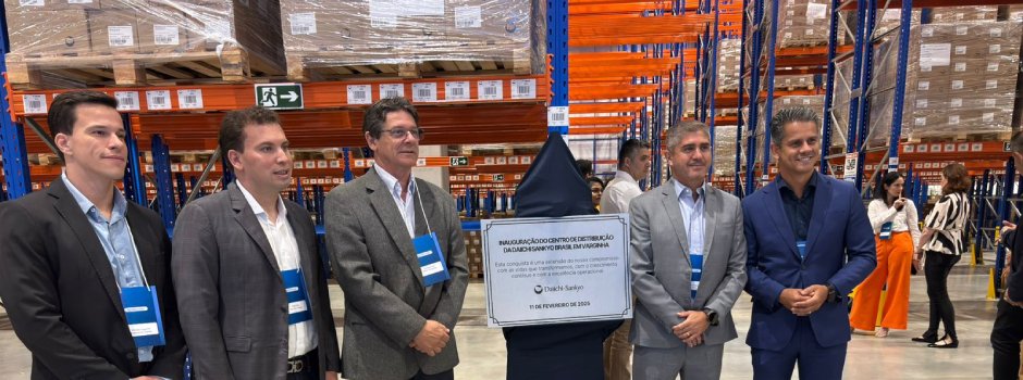Com apoio do Governo de Minas, multinacional farmacêutica inaugura centro de distribuição em Varginha 2 Com apoio do Governo de Minas, multinacional farmacêutica inaugura centro de distribuição em Varginha