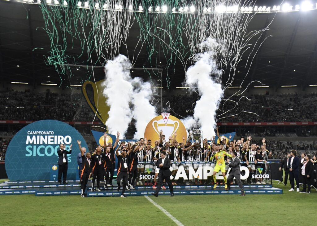 O Atlético confirmou o título do Campeonato Mineiro de 2025