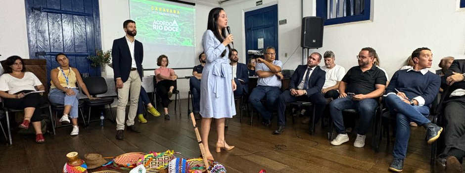 A participação visa esclarecer dúvidas da população em relação aos projetos de reparação que serão executados pelo Estado de Minas Gerais