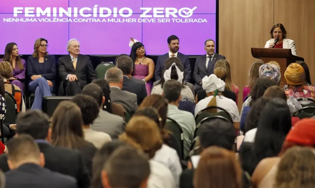 O governo federal lançou nesta terça-feira (25) uma política nacional para padronizar, criar e expandir as chamadas Salas Lilás